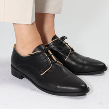Load image into Gallery viewer, Sherlock Calf Black & Gold - Emma Go Shoes