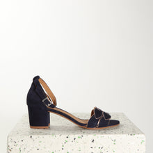 Load image into Gallery viewer, Zoe Suede Navy & Rosegold - last pairs 36, 38 - Emma Go Shoes
