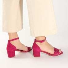 Load image into Gallery viewer, Zoe Suede Cherry