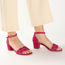 Load image into Gallery viewer, Zoe Suede Cherry