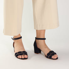 Load image into Gallery viewer, Zoe Suede Navy & Rosegold - last pairs 36, 38 - Emma Go Shoes