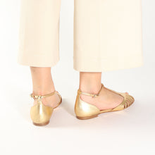 Load image into Gallery viewer, LILY Nappa Gold - Emma Go Shoes
