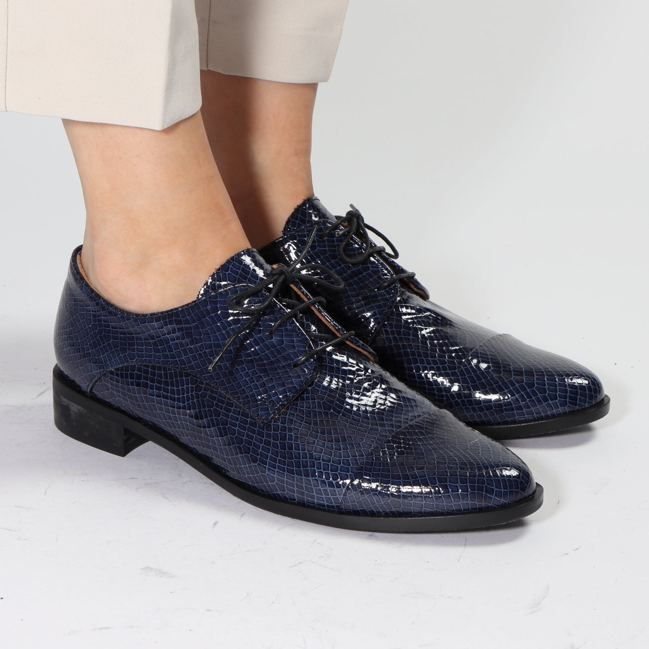 Sherlock Python Navy - Emma Go Shoes