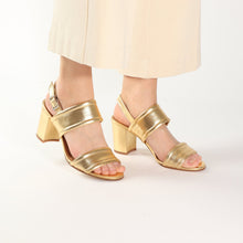 Load image into Gallery viewer, AMELIA Nappa Gold - Emma Go Shoes
