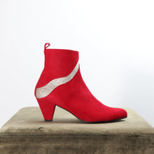 Load image into Gallery viewer, Andrea Suede Red - last pairs 38, 39, 40 - Emma Go Shoes
