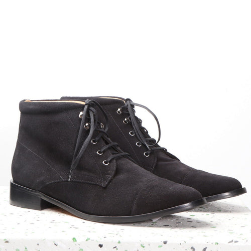 Ashley Suede Black - last pairs 36, 37 - Emma Go Shoes