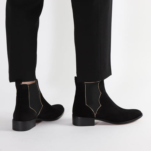 Freja Suede Black - Emma Go Shoes
