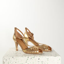 Load image into Gallery viewer, JOELLE Nappa Gold - Emma Go Shoes
