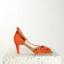 Load image into Gallery viewer, JOELLE Suede Orange - last few - Emma Go Shoes
