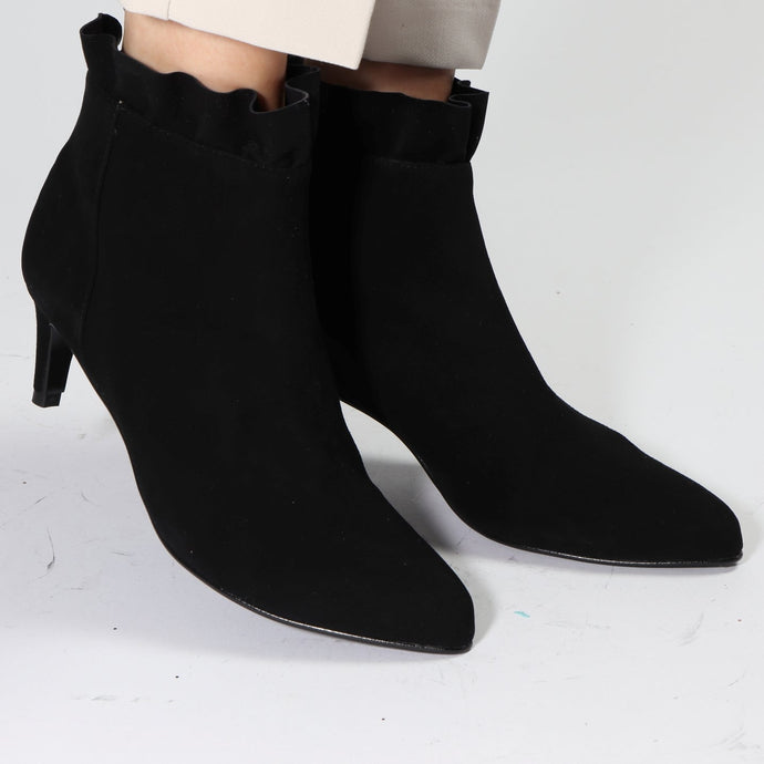 Noelle Suede Black - Emma Go Shoes