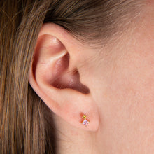 Load image into Gallery viewer, Nynne Pink &amp; Yellow Ear Stud
