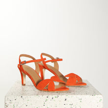 Load image into Gallery viewer, Selena Suede Orange - Last pairs 39, 40, 41 - Emma Go Shoes
